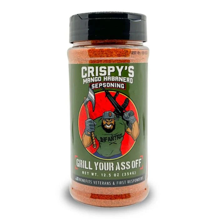 Grill Your Ass Off Crispy's Mango Habanero Seasoning