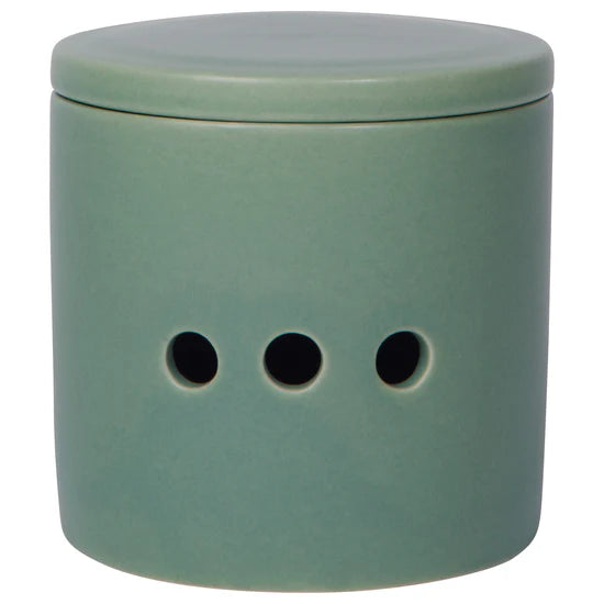 Now Designs Matte Elm Green Garlic Keeper