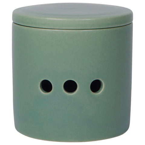 Now Designs Matte Elm Green Garlic Keeper