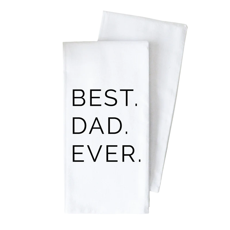 Porter Lane Home Best Dad Ever Tea Towel