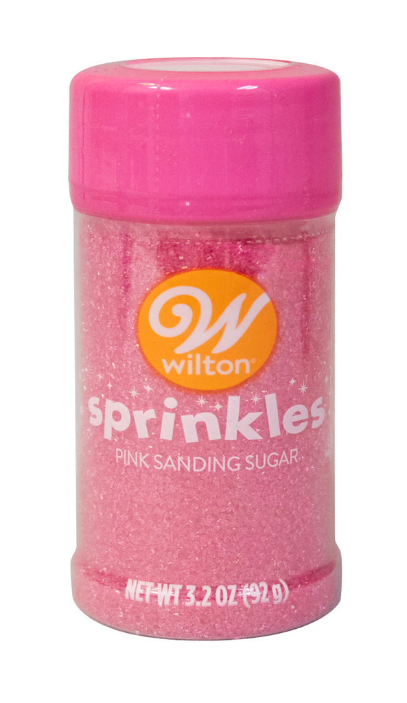 Wilton Pink Sanding Sugar 3.2oz