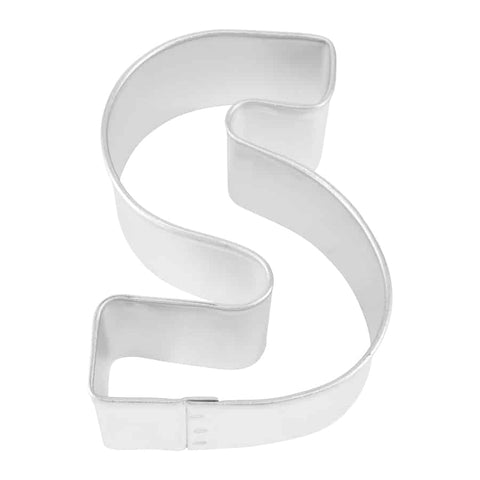 R&M Letter S 3" Cookie Cutter