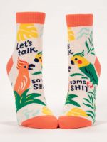Blue Q Talk some..... Socks