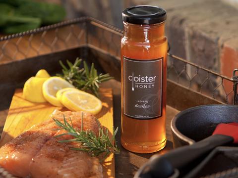 Cloister Honey 12 oz.Bourbon Infused Honey