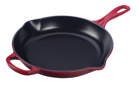 Le Creuset Cherry 10 1/4" Cast Iron Skillet