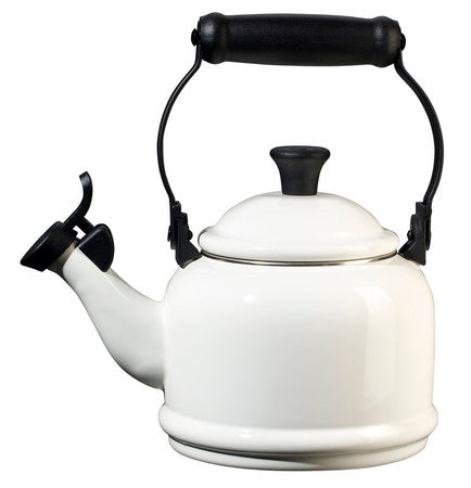 Le Creuset 1.25 Qt White Demi Kettle