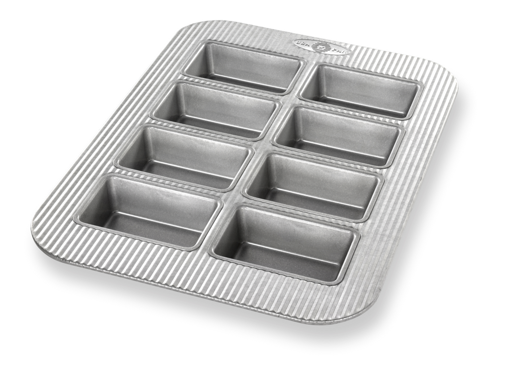 USA Pan Mini Loaf Pan, 2.25x3.8x1.25"