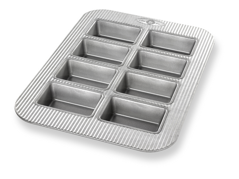 USA Pan Mini Loaf Pan, 2.25x3.8x1.25"