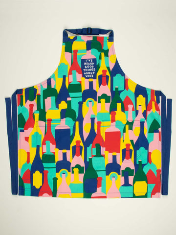 Blue Q Apron I've Heard Good Things About Wine