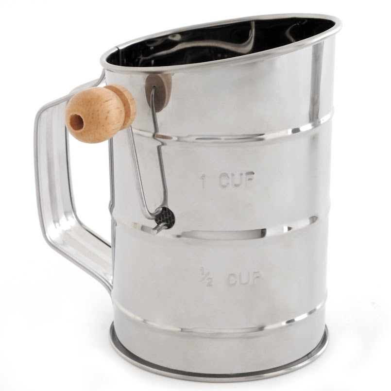 Norpro Stainless Steel Rotary Sifter 3 Cup