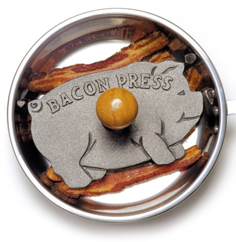Norpro Cast Iron Bacon/ Grill Press Pig