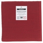 Now Designs Carmine Ripple Dishcloth Set of 2