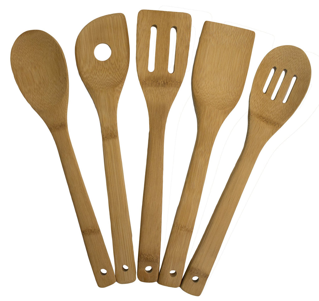 Totally Bamboo 5 Pc Utensil Set 12"