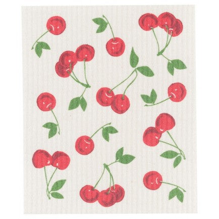 Now Designs Ecologie Swedish Sponge Cloth Cherries
