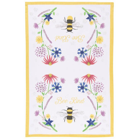 Now Design Bee Kind Dishtowel