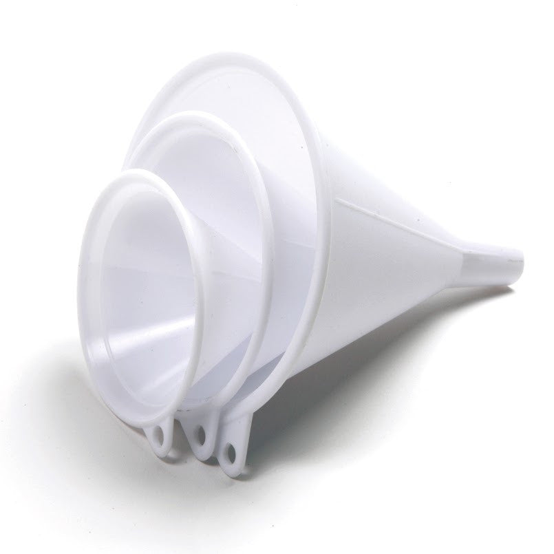 Norpro Plastic Funnels Set of 3
