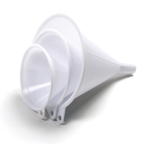 Norpro Plastic Funnels Set of 3