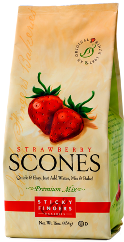 Sticky Fingers Bakery Scone Mix Strawberry