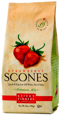 Sticky Fingers Bakery Scone Mix Strawberry