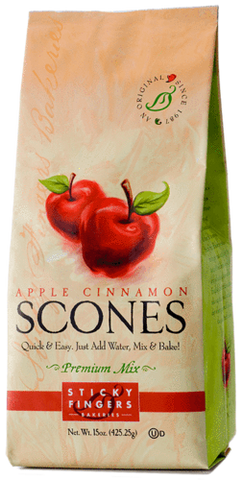 Sticky Fingers Bakery Scone Mix Apple Cinnamon