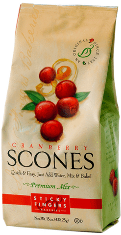 Sticky Fingers Bakery Scone Mix Cranberry