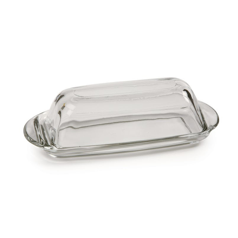 Anchor Glass Butter Dish