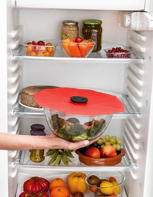 Charles Viancin Medium Silicone Lid 8" Poppy