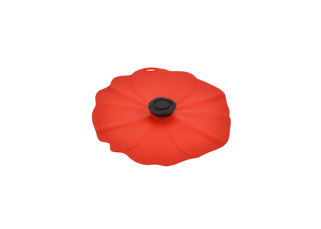 Charles Viancin Small Silicone Lid 6" Poppy