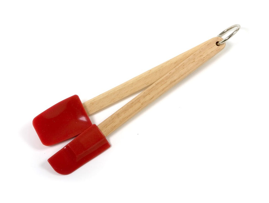 Norpro 2 Piece Red Mini Spatulas