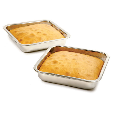 Norpro Stainless Steel Square Cake Pan 8"x1.75"