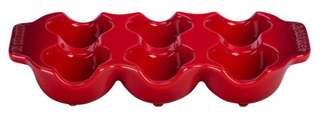 Le Creuset Cherry Egg Carton - 6 Eggs