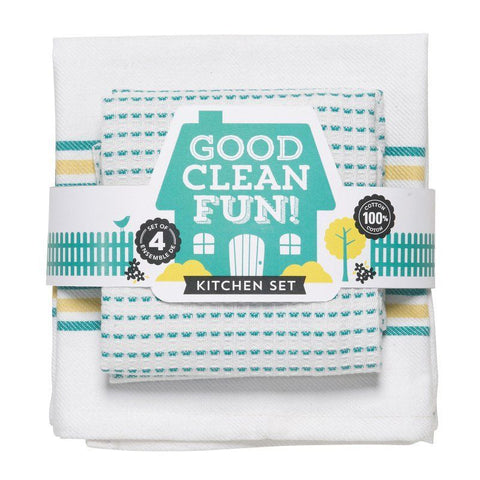 Now Designs Kitchen Towel Set of 4