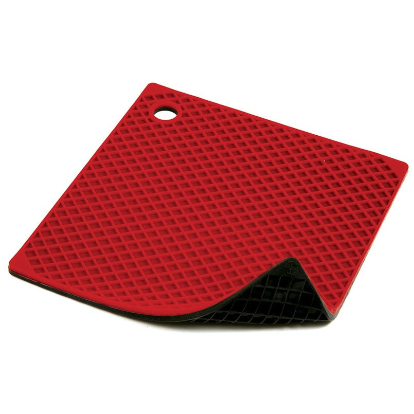 Norpro Silicone Potholder/ Trivet Red