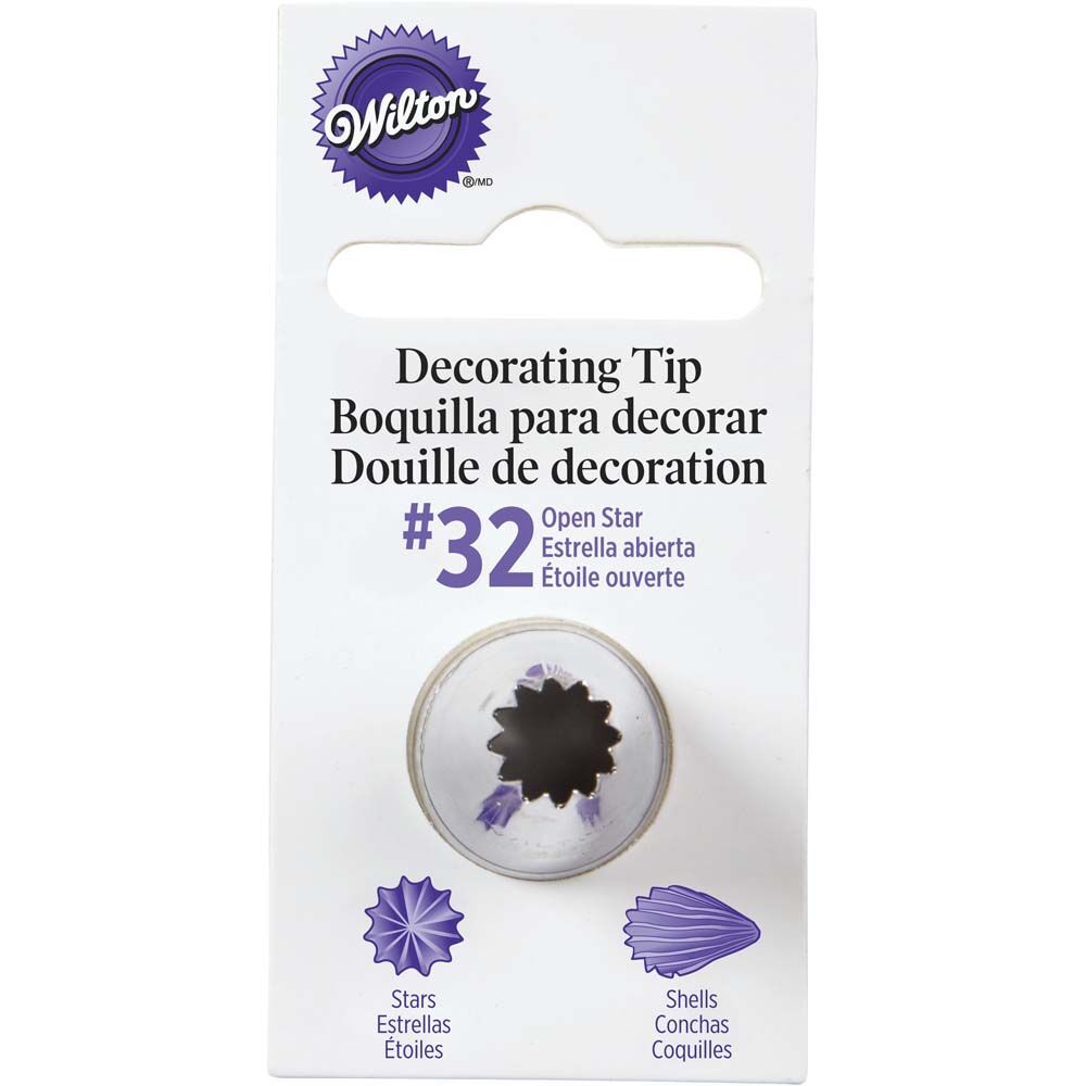 Wilton Decorating Tip # 32 Open Star