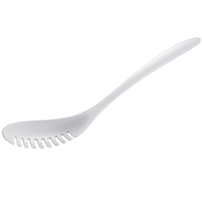 Gourmac White Pasta Server 12.75"
