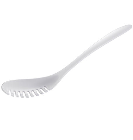 Gourmac White Pasta Server 12.75"