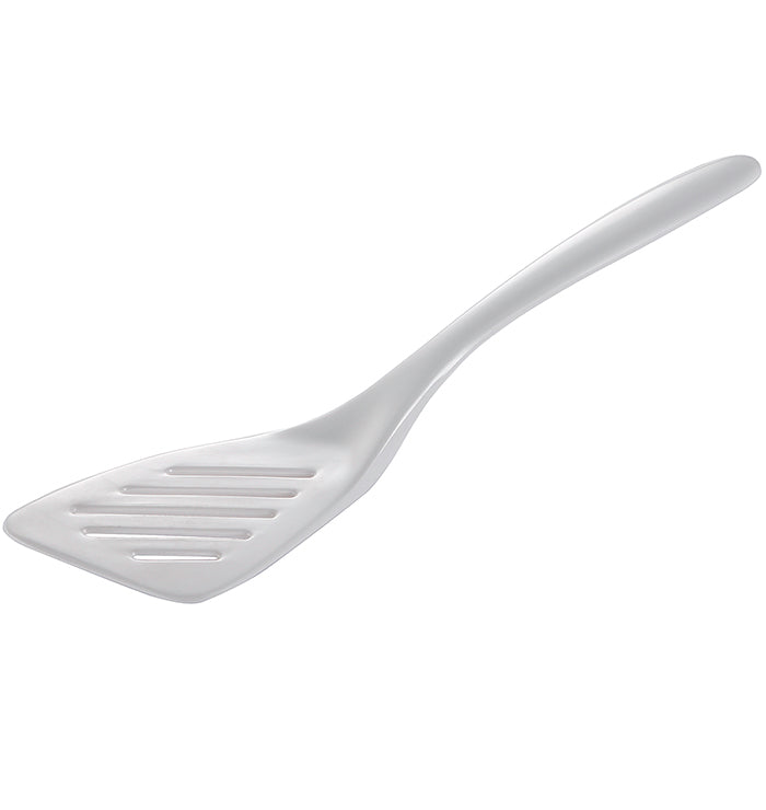 Gourmac White Mini Slotted Turner 7.75"