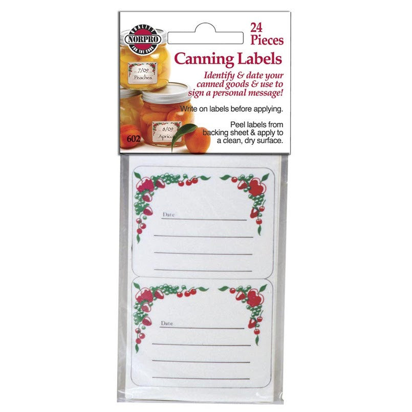 Norpro 24 Piece Canning Labels