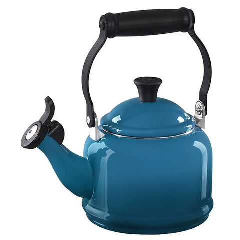Le Creuset Deep Teal Demi Kettle 1.25QT