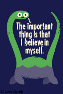 Ephemera Magnet Believe in Myself