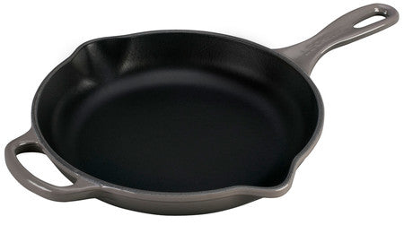 Le Creuset Flint Oyster 9" Cast Iron Skillet