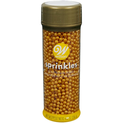 Wilton Gold Sugar Pearls