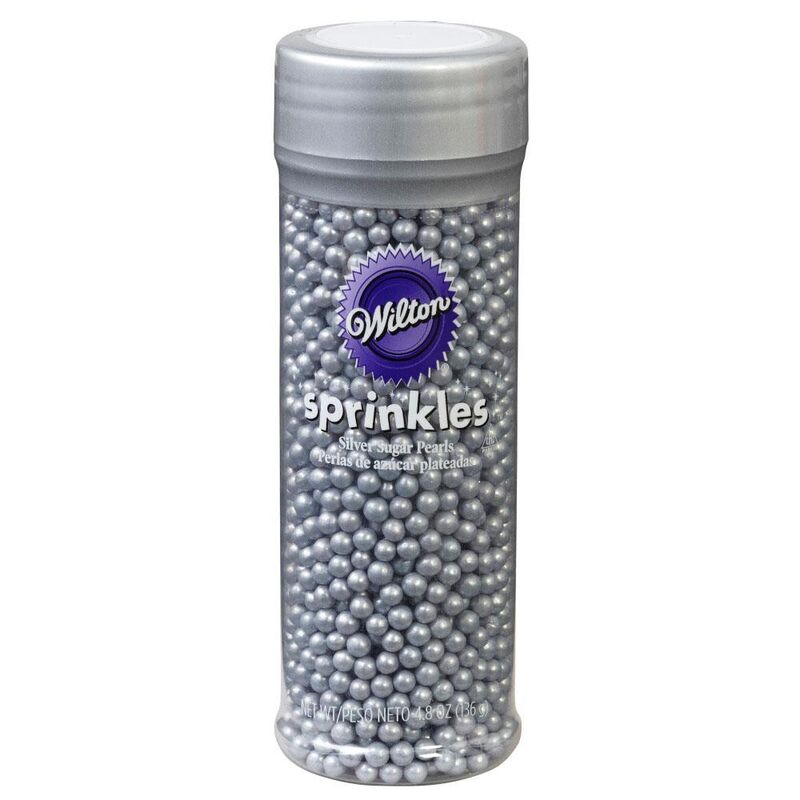 Wilton Silver Sugar Pearls