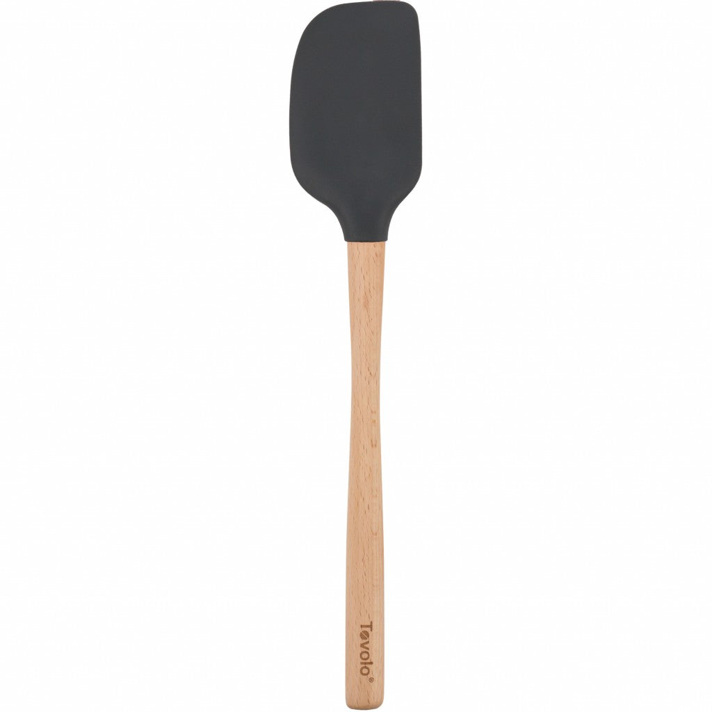 Tovolo Charcoal Spatula Wood Handle