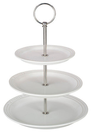 Le Creuset White 3 Tier Stand