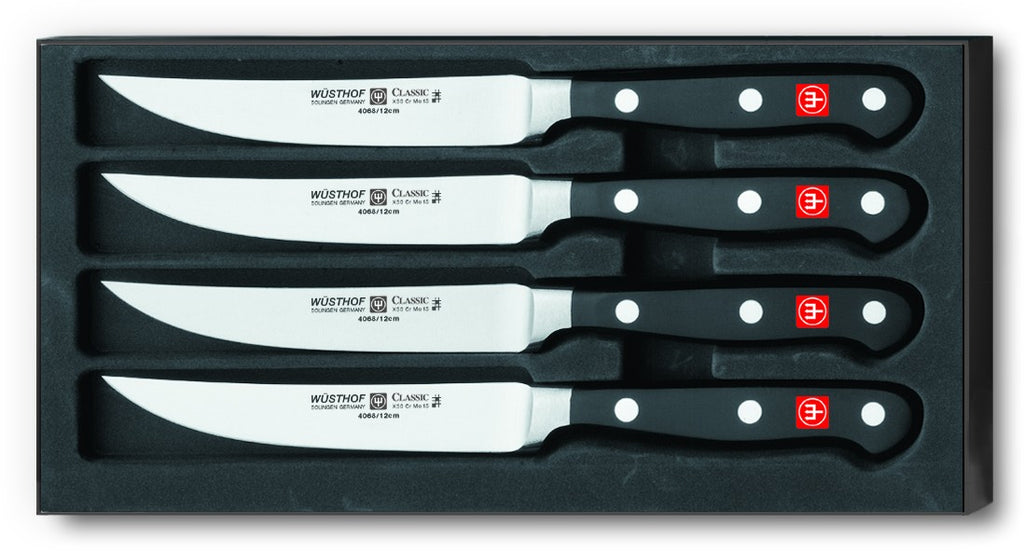 Wusthof Classic 4 Pc Steak Set
