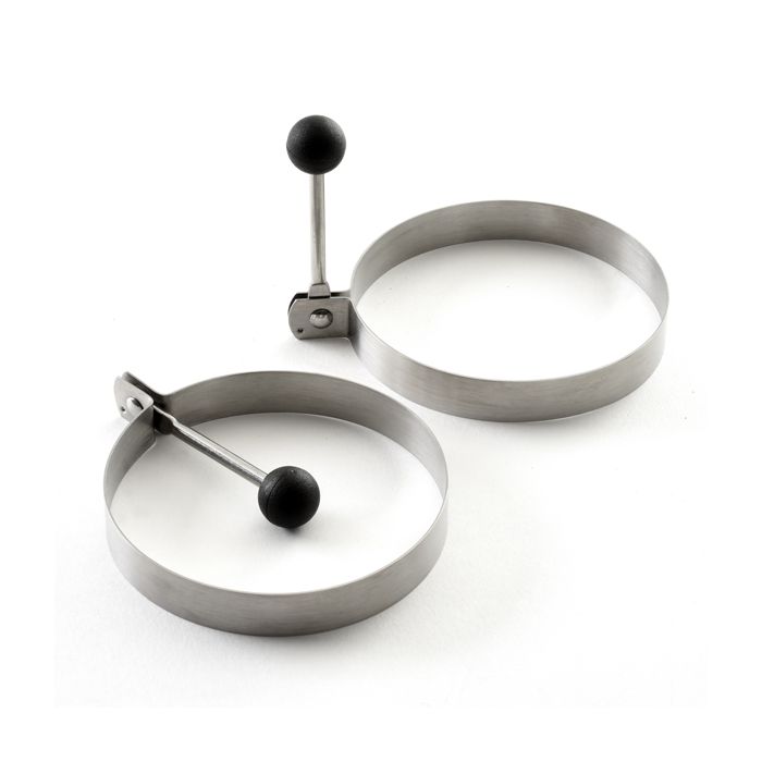 Norpro Stainless Steel Egg Rings, Set of 2
