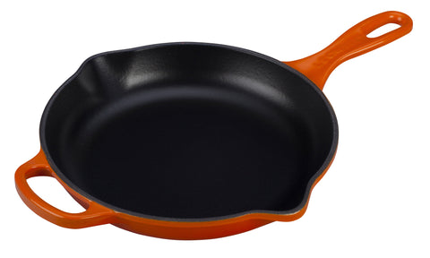 Le Creuset Flame 9" Cast Iron Skillet