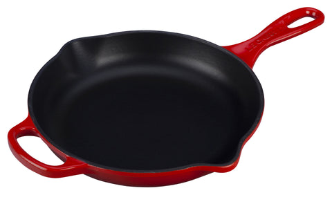 Le Creuset Cherry 9" Cast Iron Skillet