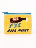 Blue Q Coin Purse Beer Money